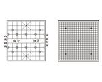 象棋盘五子棋盘
