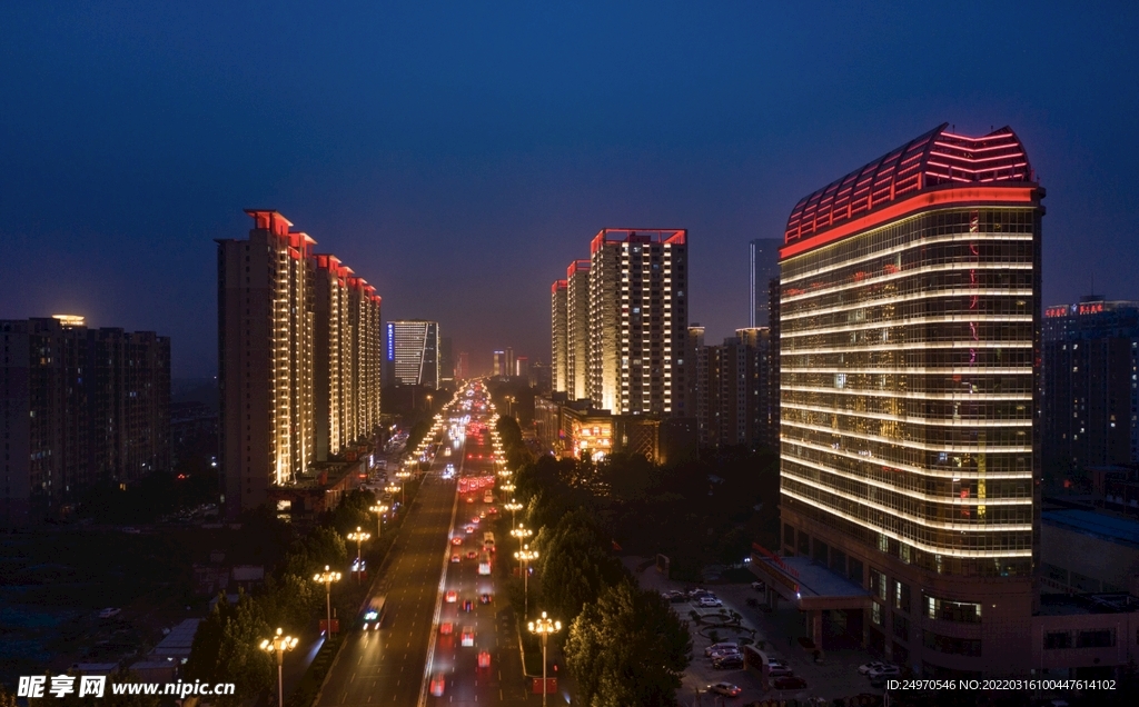 景观 夜空 夜景 风景 建筑风