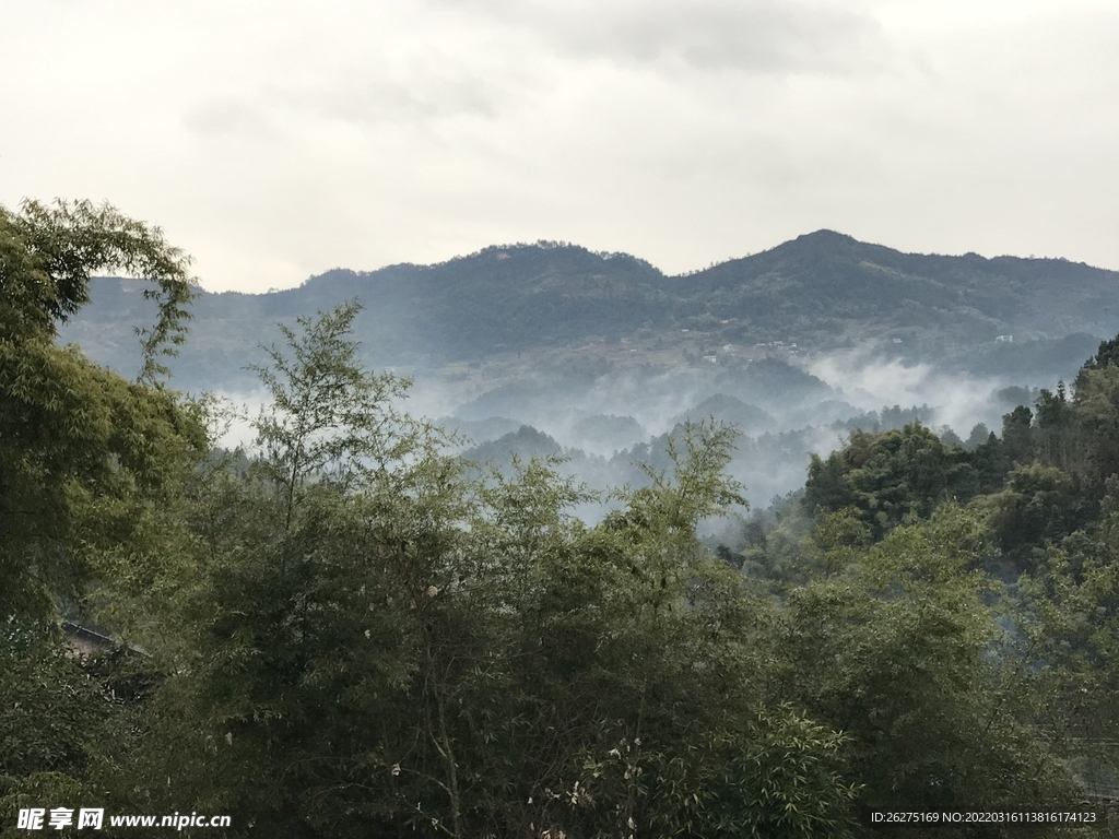 深山远景