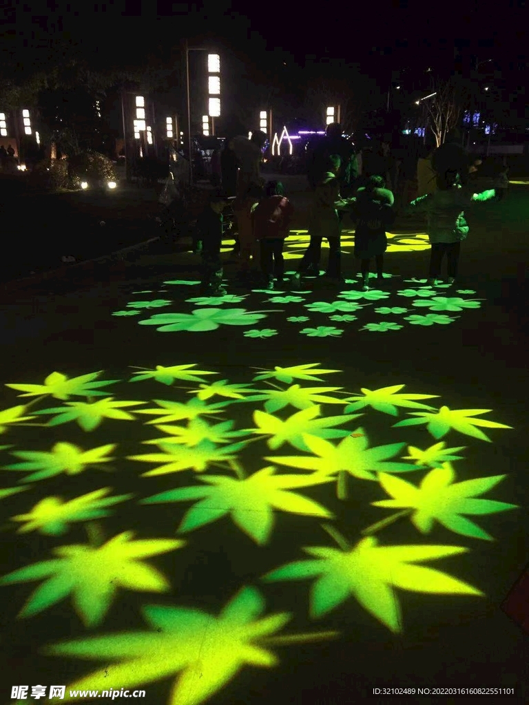 夜景投影
