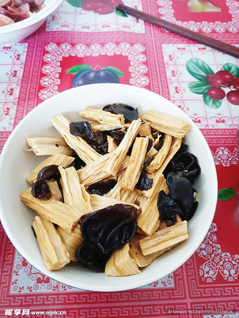 炒腐竹