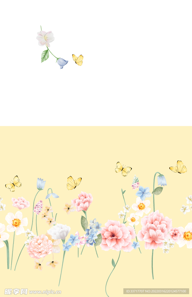 手绘花