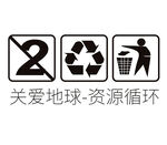关爱地球标志