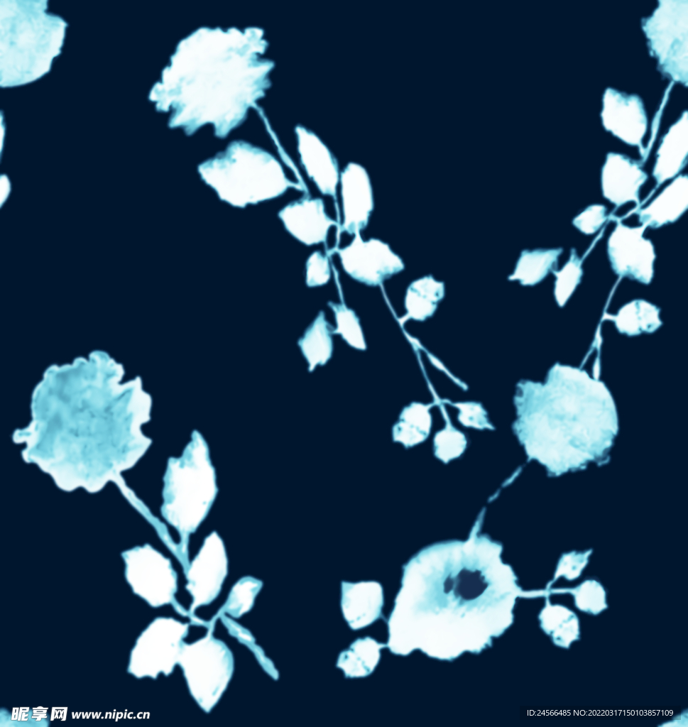 手绘花