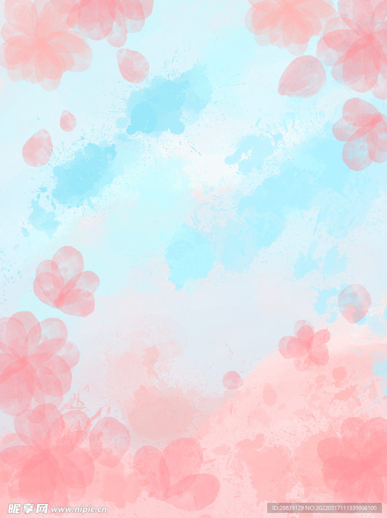  樱花背景