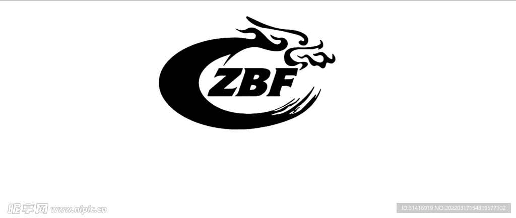 logo龙ZBF 标志