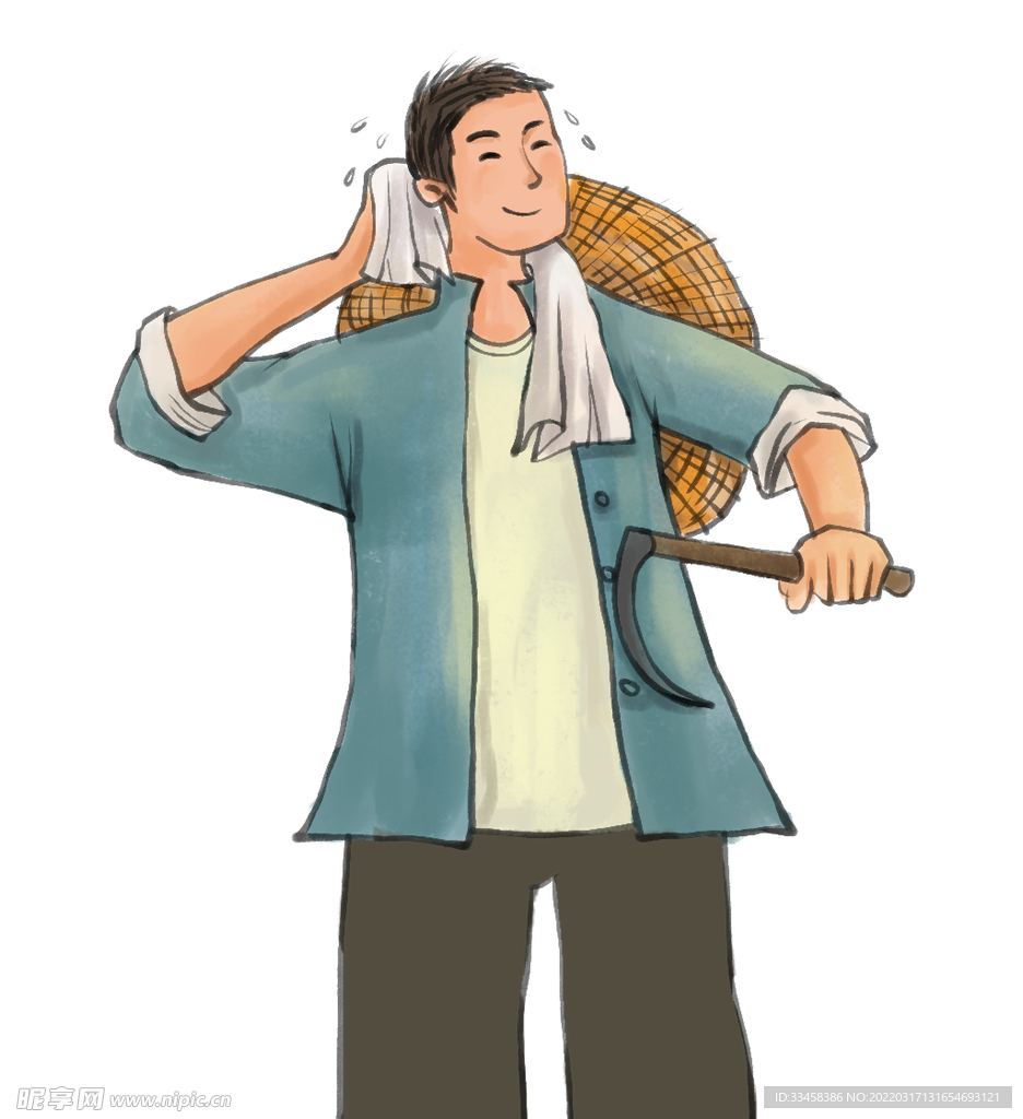 劳动节农民