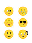 emoji表情小黄圆脸表情
