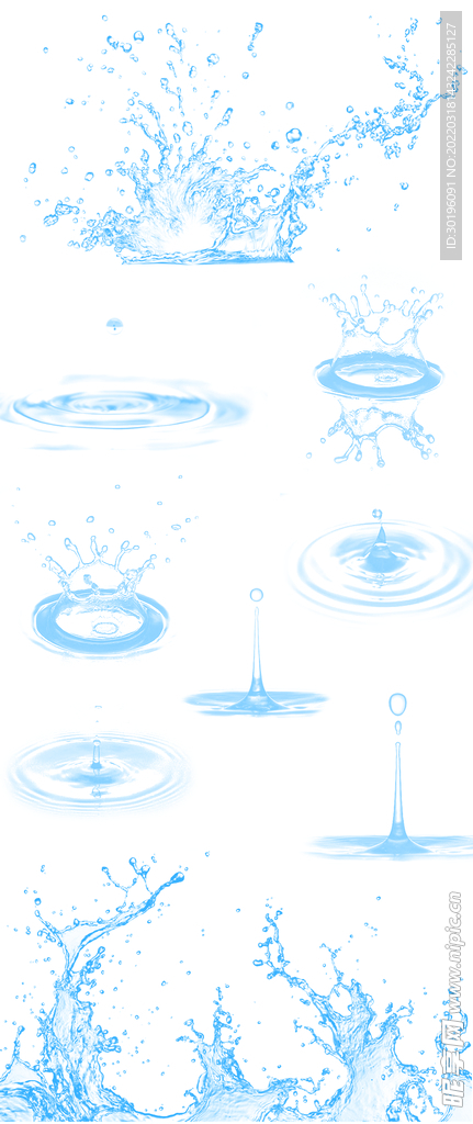 水花素材
