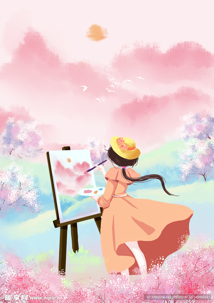 油画
