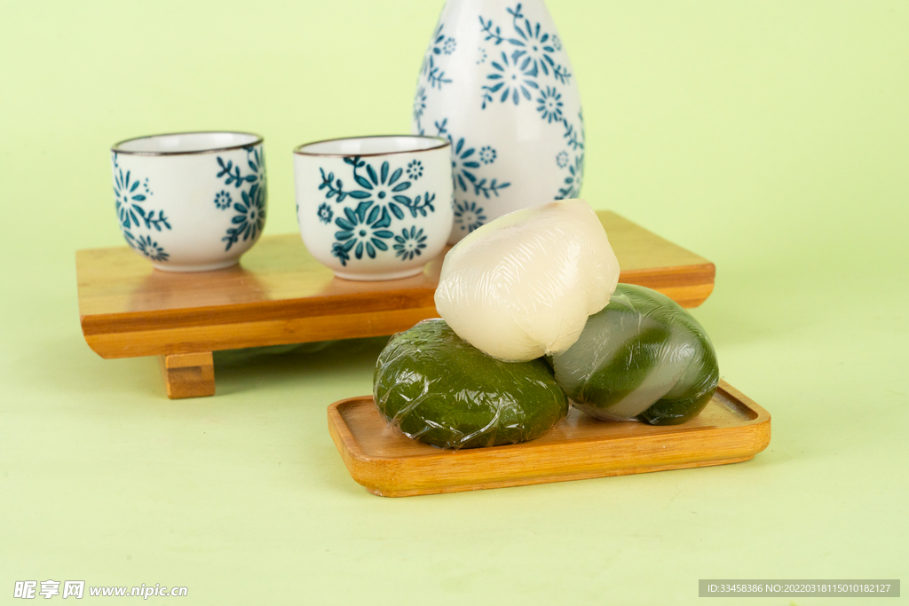 美食小吃青团