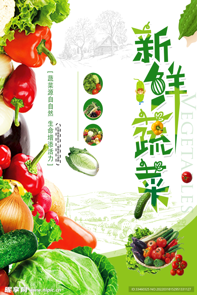 新鲜蔬菜