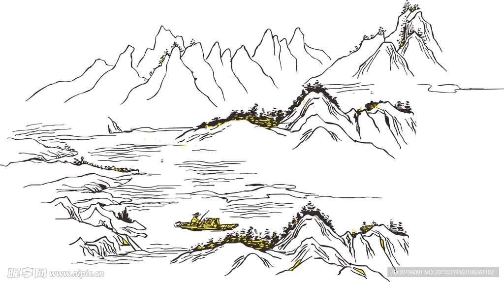 山水矢量