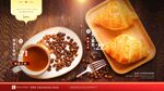 奶茶广告背景