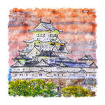城市风景插画