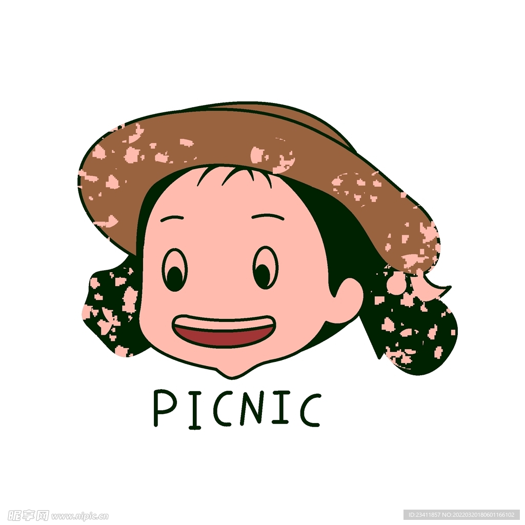 小女孩 picnic