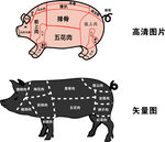 猪分割图