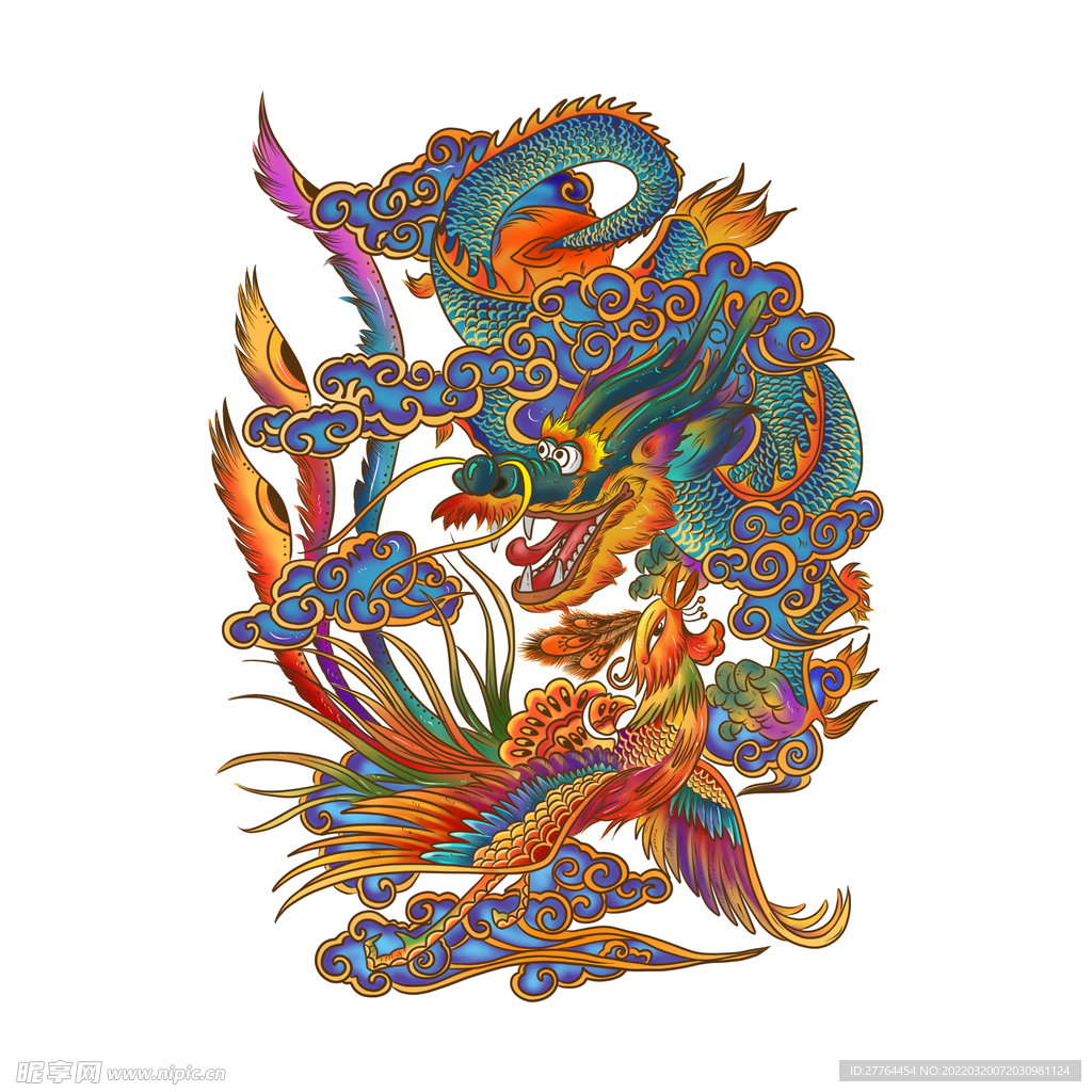 中国龙凤呈祥