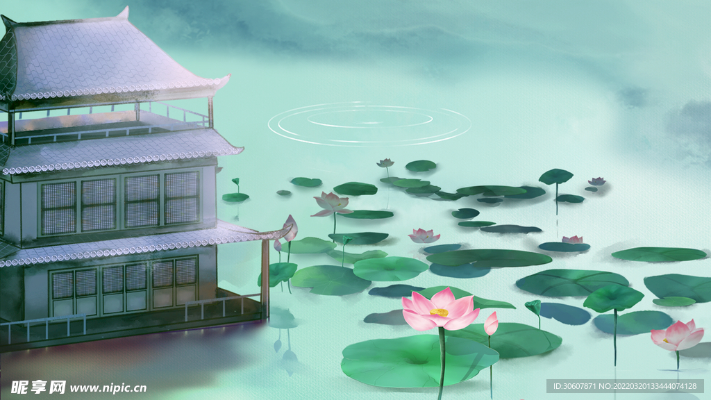 中式背景图