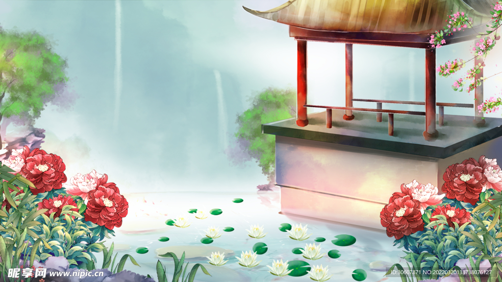 中式背景图