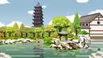 中式背景图