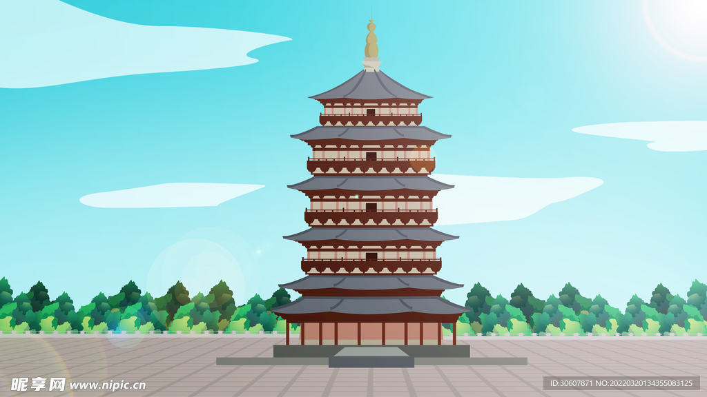 中式背景图