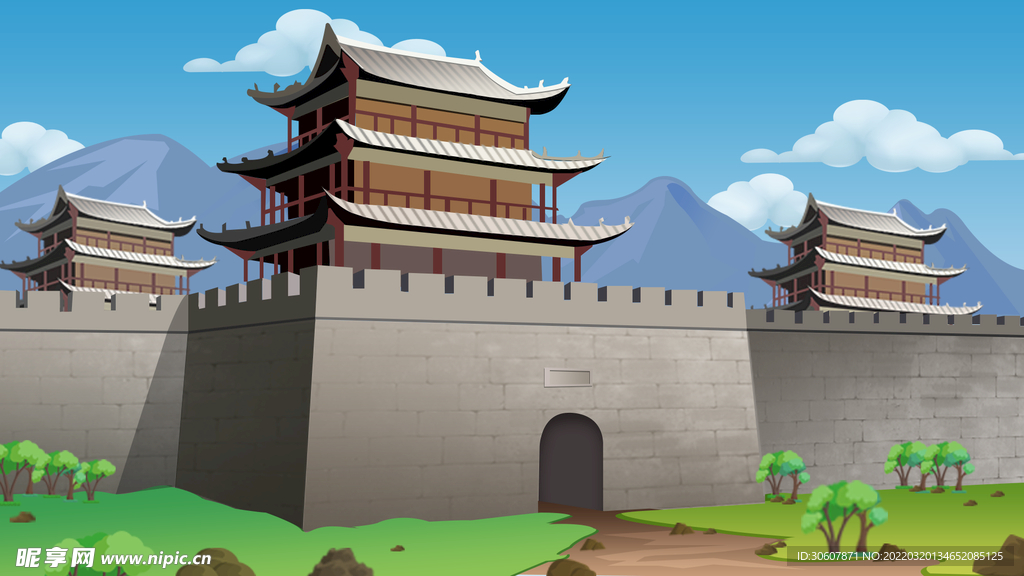 中式背景图