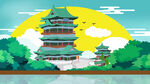 中式背景图