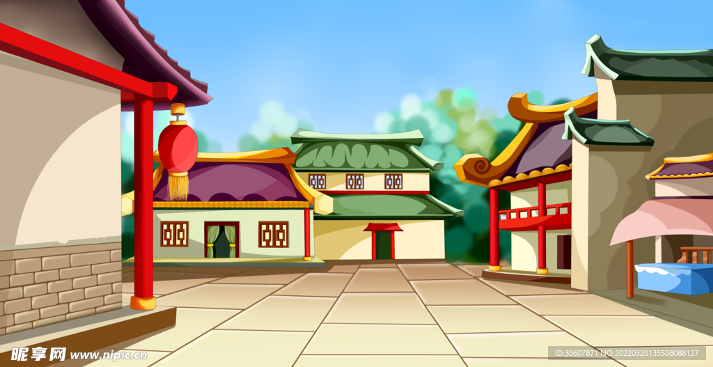 中式背景图