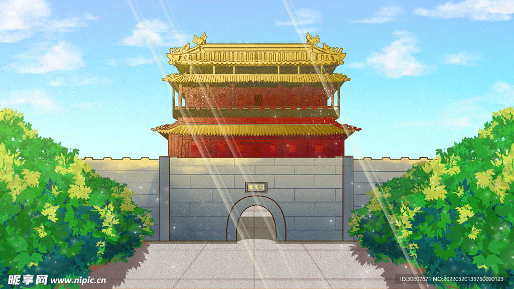 中式背景图