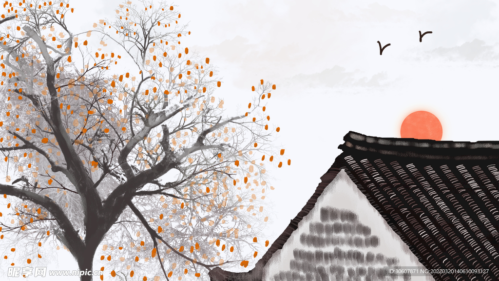 中式背景图