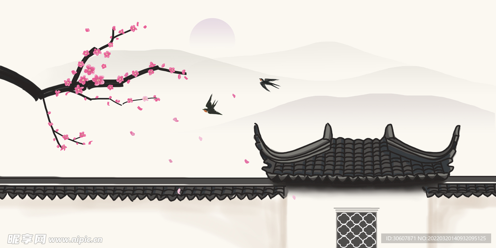 中式背景图