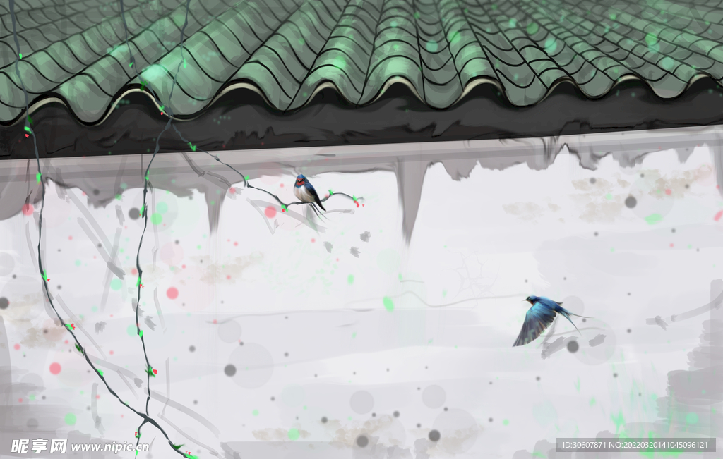 中式背景图