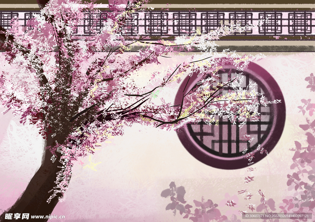 中式背景图