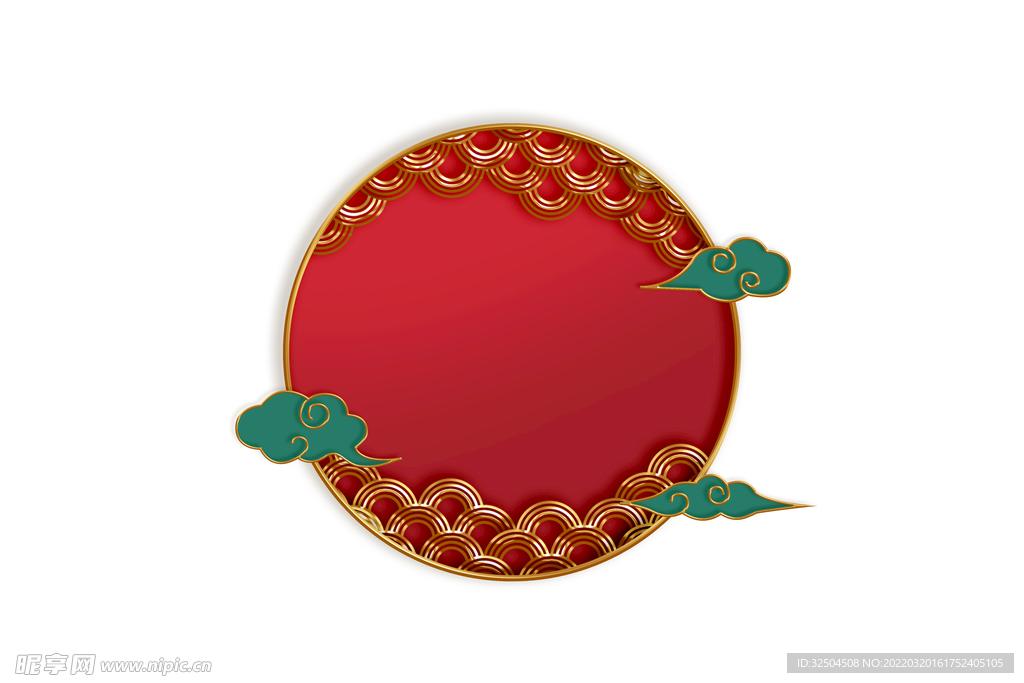 国潮边框