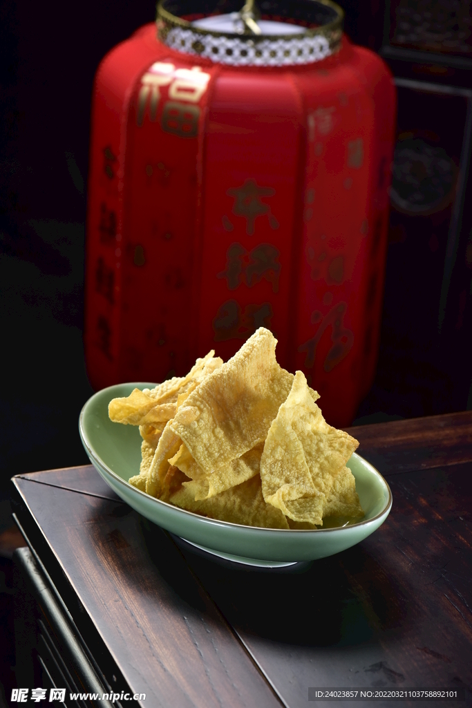 炸腐竹