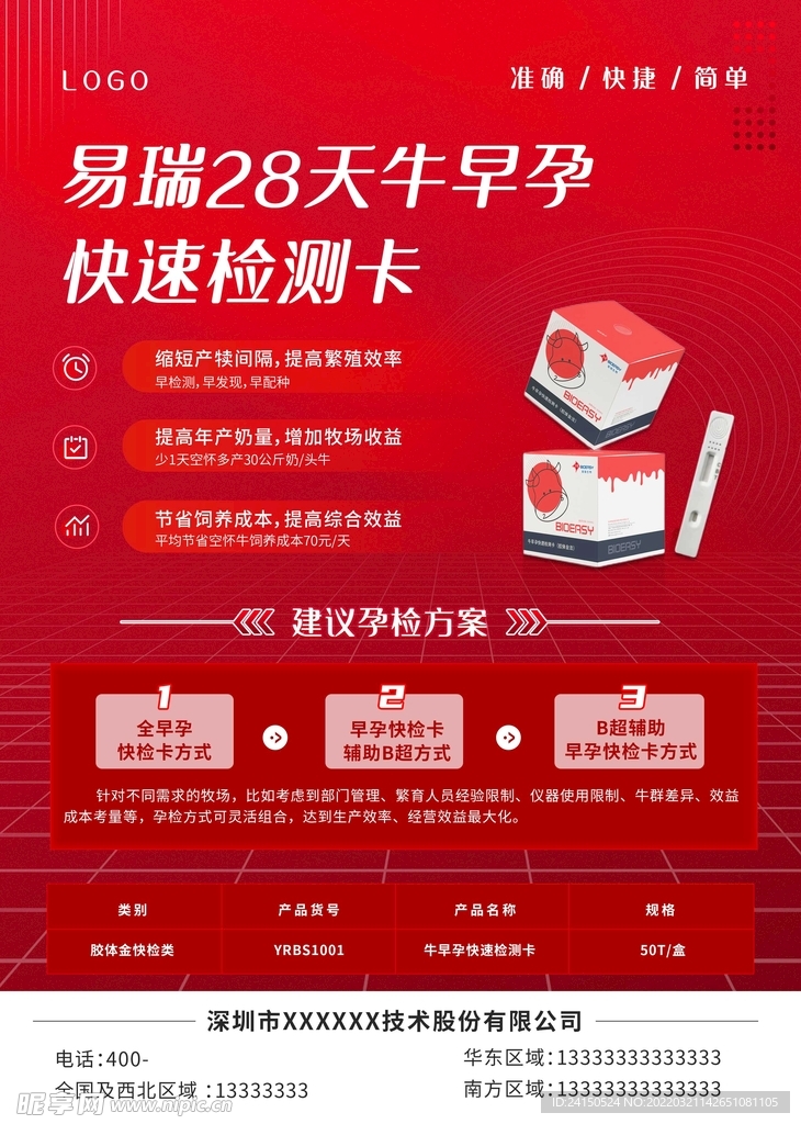 红色宣传单