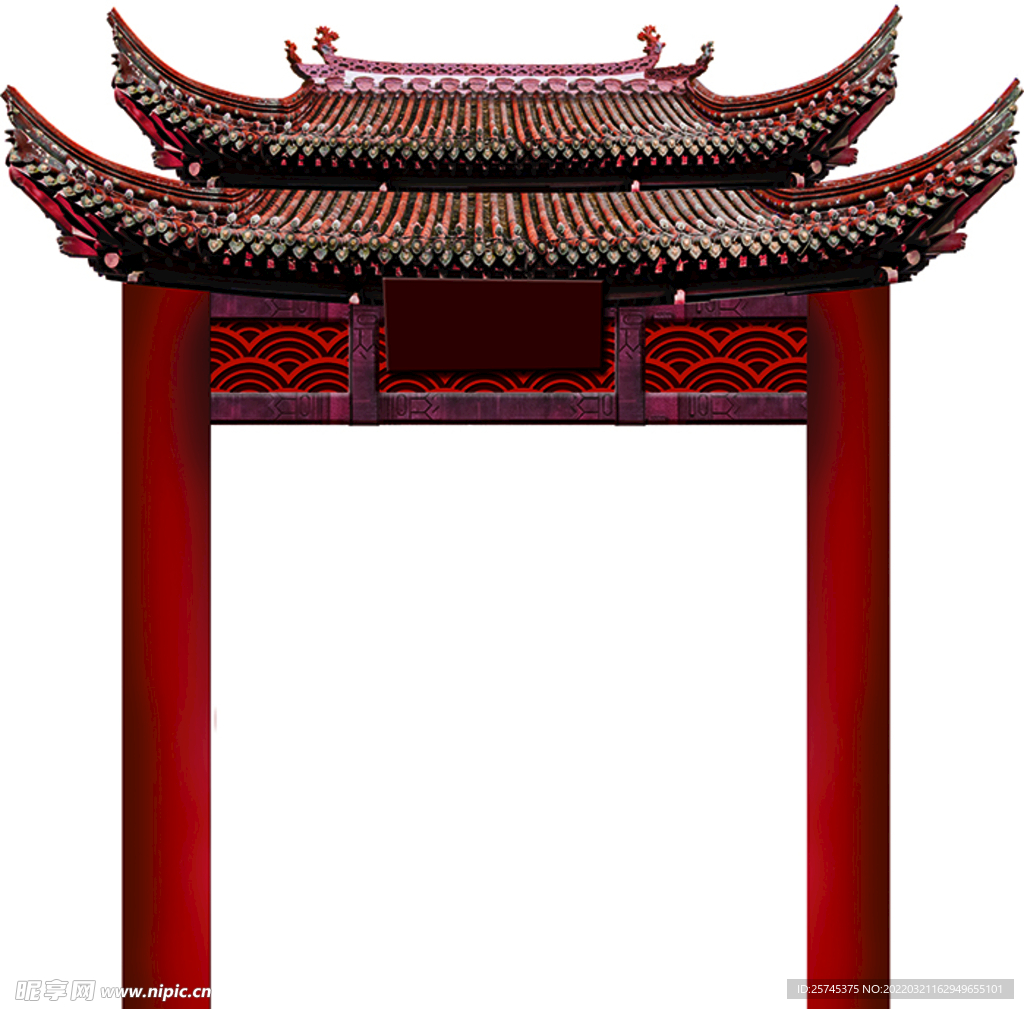 牌坊门头
