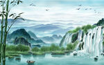 山水风景画