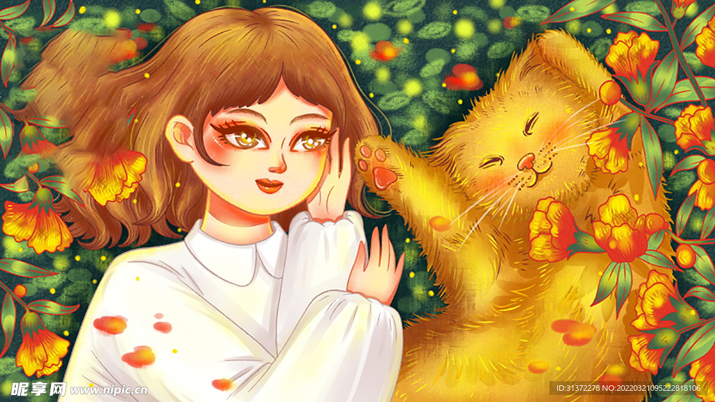 立春插画图片 