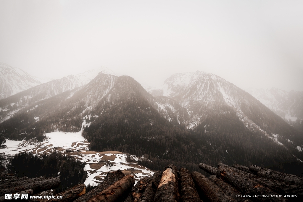 雪山