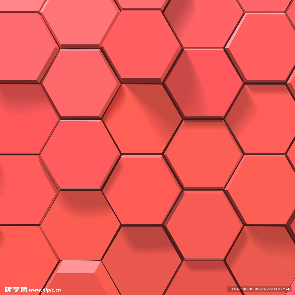 蜂窝图案背景 