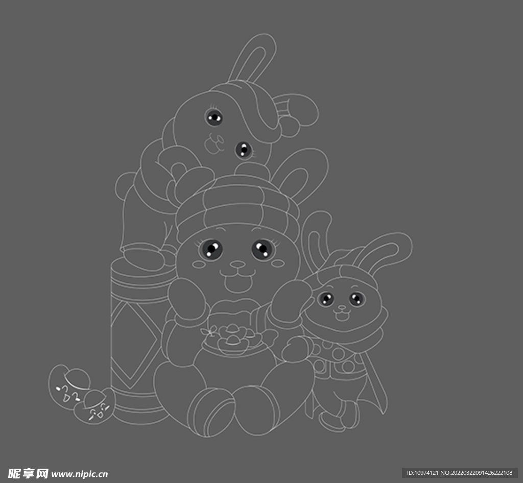 过年兔子