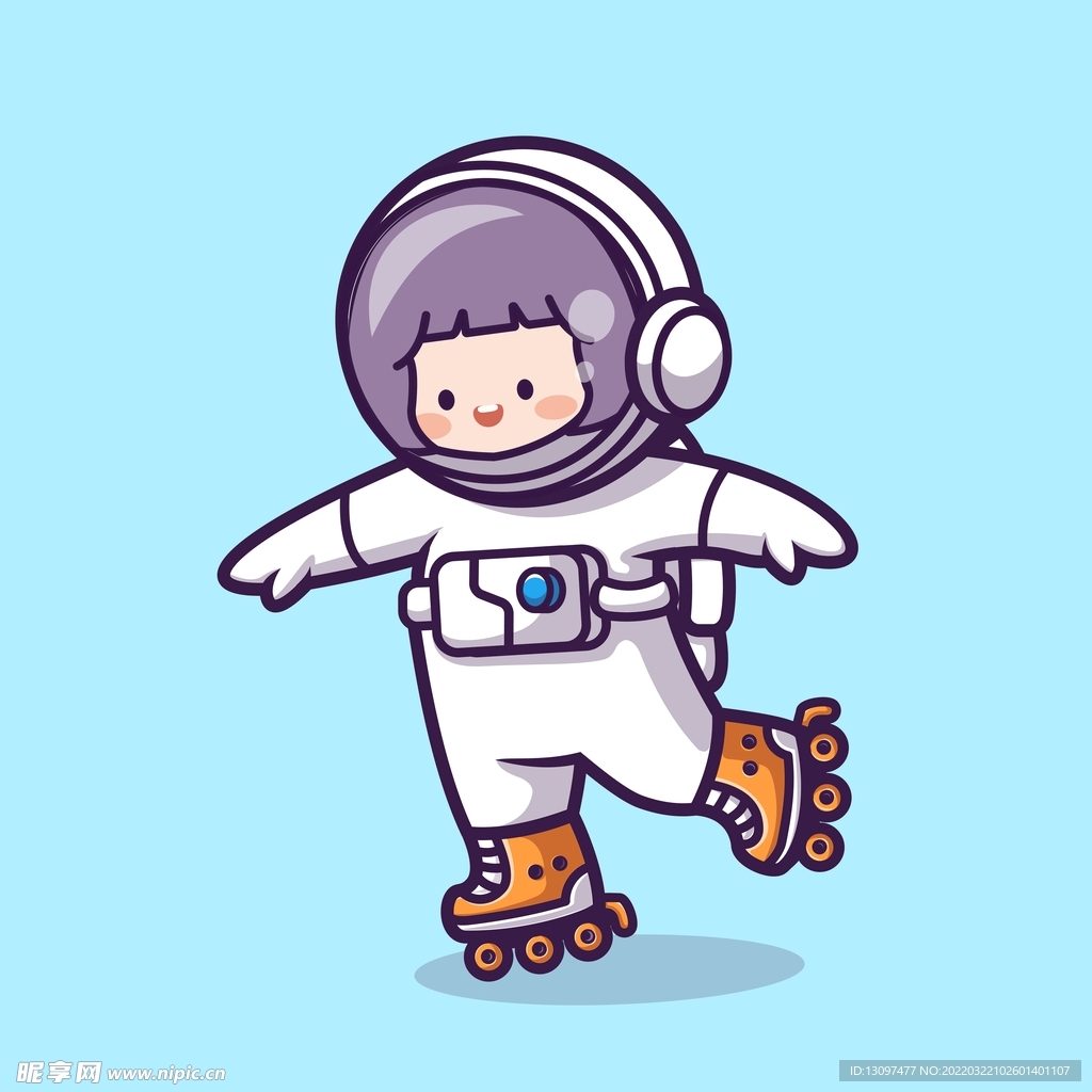 卡通 航空 动物 太空 局印