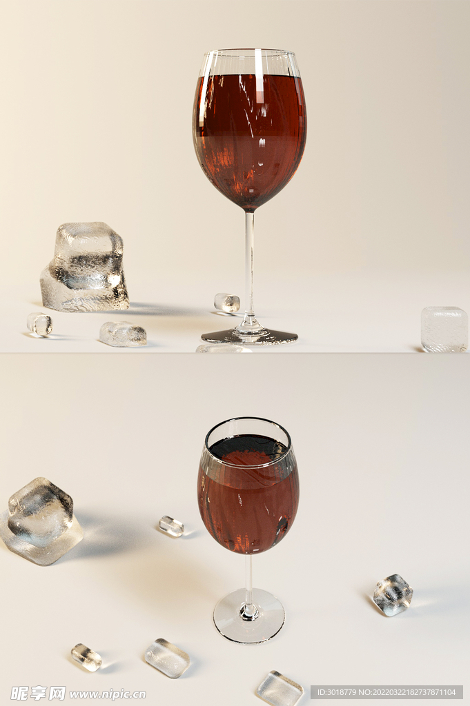酒杯酒瓶 