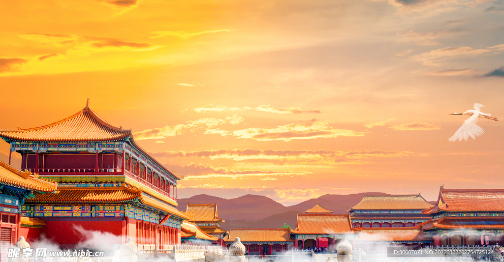 中式背景图