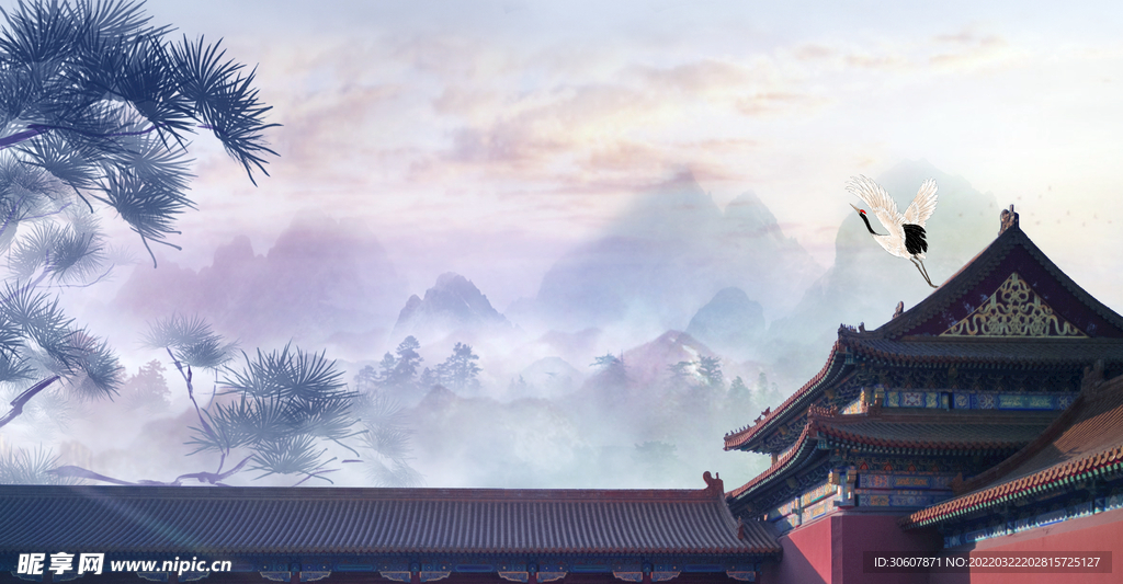 中式背景图