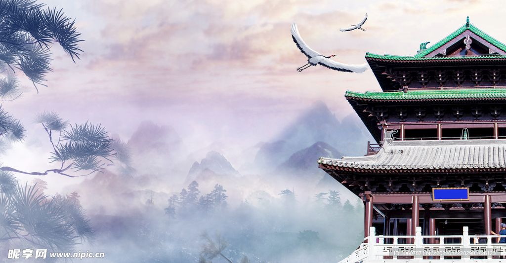 中式背景图