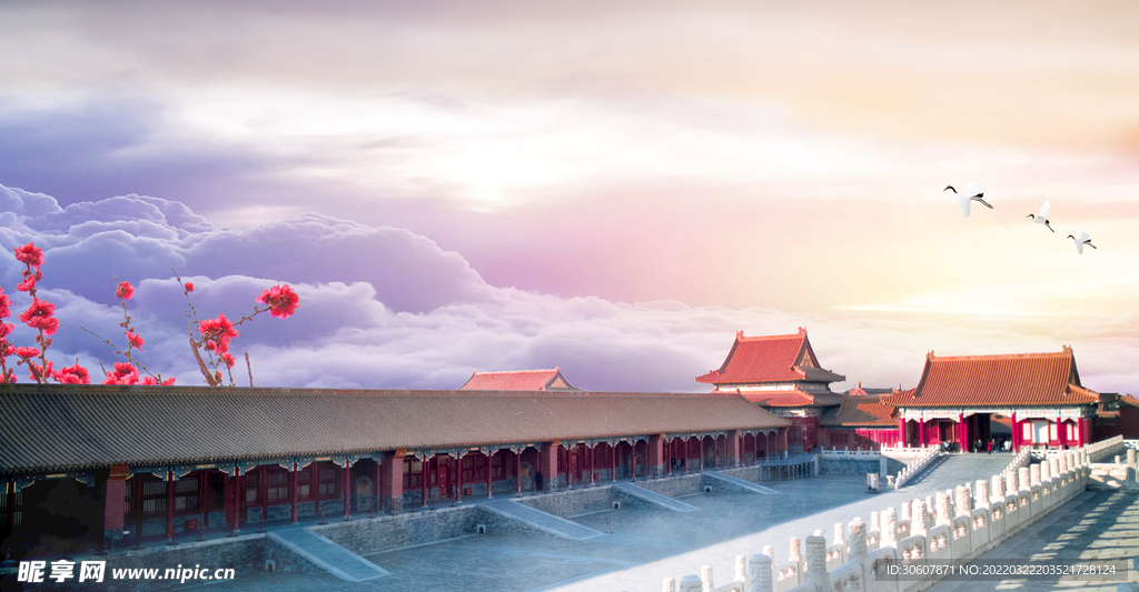 中式背景图