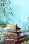 中式背景图